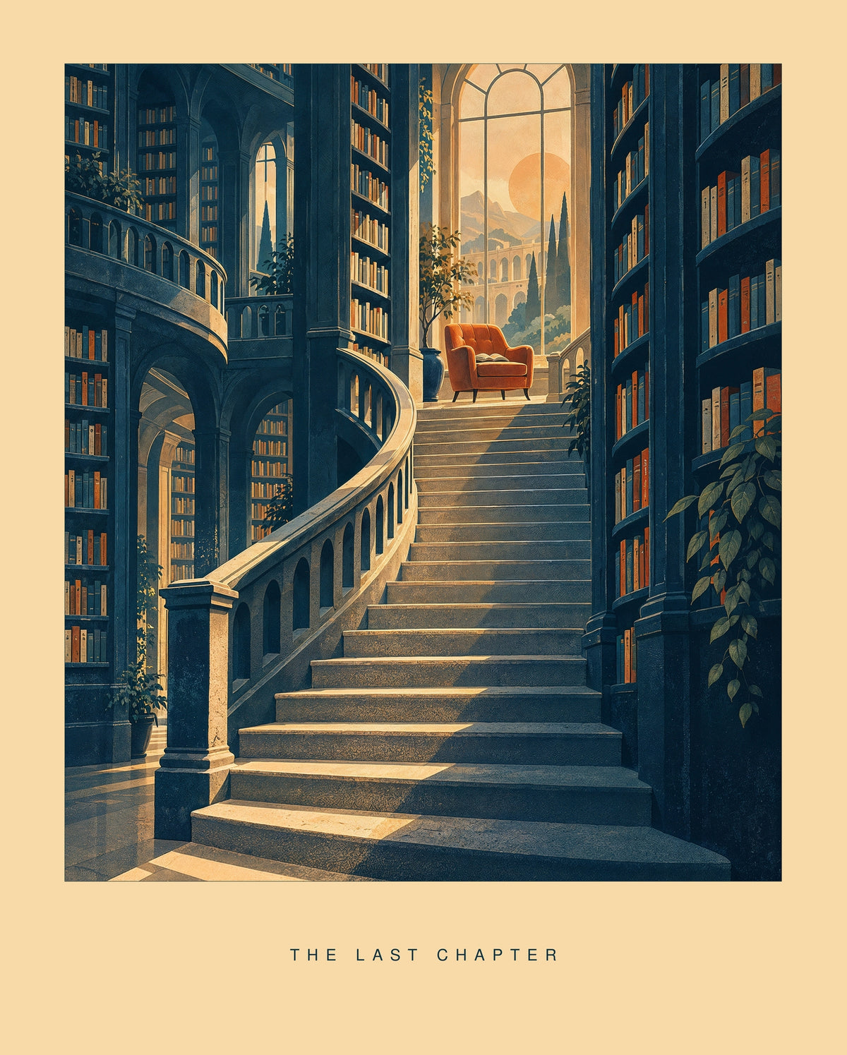 The Last Chapter — Book Art Print