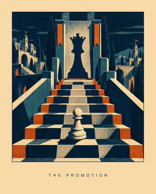 The Promotion — Chess Art Print